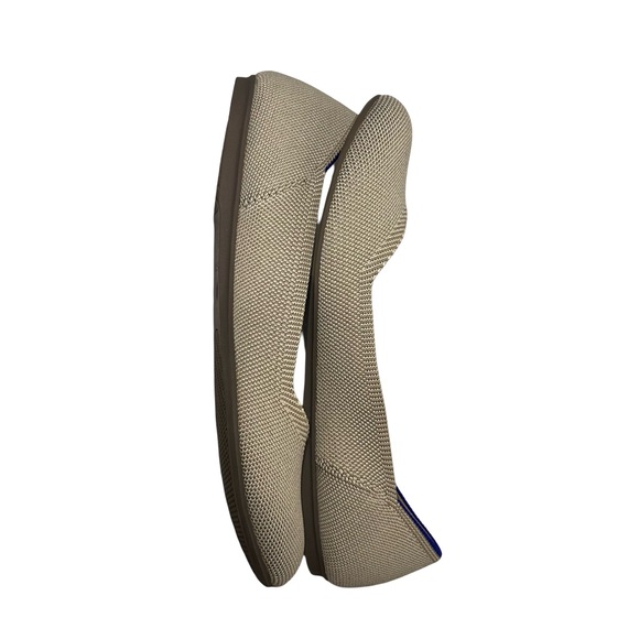 Rothy's The Flat Round Toe Ballet Slip-On Flax Gray Size 8 - Picture 5 of 15